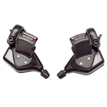 Imagem de Alavanca De Cambio 3/9v Saiguan Rapid Fire S/manete - SHIMANO