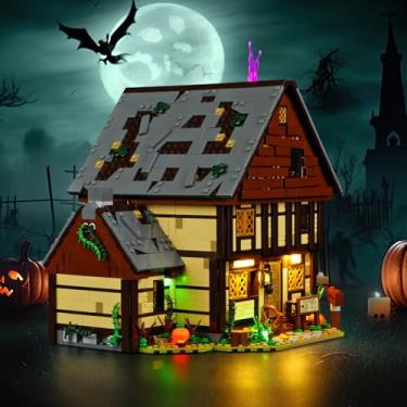 Imagem de Rorliny LED Light Kit for Lego 21341 Disney Hocus Pocus: The Sanderson Sisters' Cottage, Lighting Set Compatible with Lego 21341 Building Set (Lights Only, No Lego Model Set)