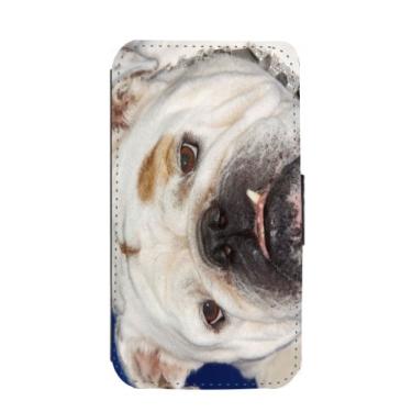Imagem de Rikki Knight Capa carteira flip buldogue inglês com aba magnética para Samsung Galaxy S3