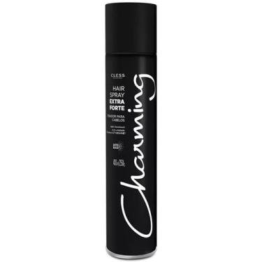 Imagem de Fixador Para Cabelos Charming Hair Spray Fixação Extra Forte 400ml Cle