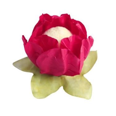 Imagem de Forminha para Doces Finos - Tulipa - Tons Pin Art - Rosa - 25 unidades