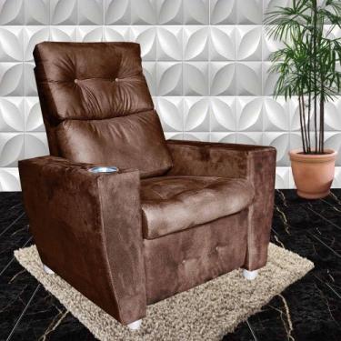 Imagem de  Poltrona Do Papai e Mamae Magazine - Beatriz Decor , TERRACOTA