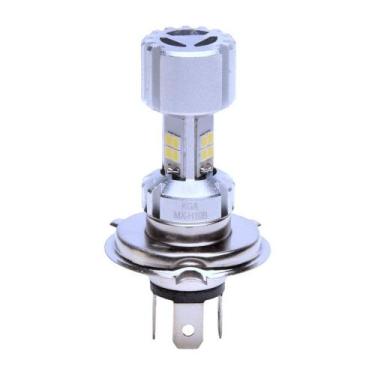 Imagem de Lampada H4-153 3 Leds Kga Moto Parts 10/15w
