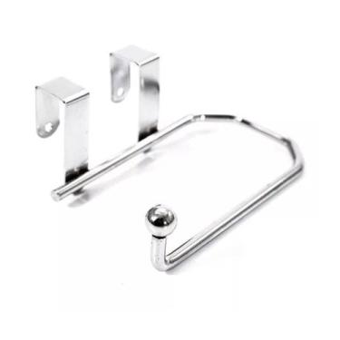 Imagem de Suporte Luxo P/ Papel Higienico Caixa Acoplada 1 Rolo Aço - ms
