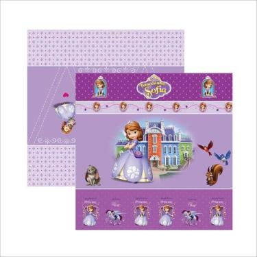 Imagem de Folha para Scrapbook Dupla Face Disney - Princesinha Sofia - Toke e Cr