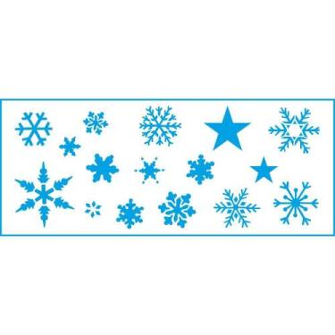 Imagem de Stencil Litoarte 42 X 17 cm - STNG - 001 Estrela