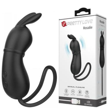 Imagem de Cápsula Vibratória Recarregável em Formato de Coelho Rosalie - Pretty 