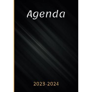 Imagem de Agenda 2023 2024: Planificador semanal, 12 meses de agosto 2023 - julio 2024, A5 formato 15x22.