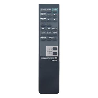 Imagem de Controle remoto AIDITIYMI de substituição RM-S22 adequado para sistema de áudio Sony/receptor de deck de disco compacto HCD-H501