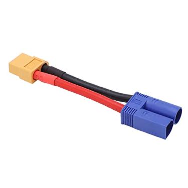 Imagem de Conector Xt60, Conector EC5 Xt60 Fêmea para EC5 Macho Cabo de Conector de Silicone Macio Conector RC Adaptador Xt60 para Modelo de Navio de Aeronave de Carro RC