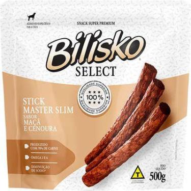 Imagem de Snacks Bilisko Palitos Finos Maça e Cenoura para Cães - 500g
