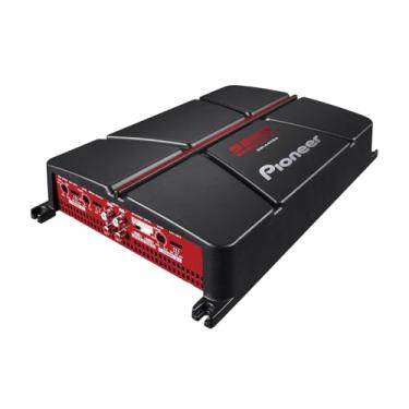 Imagem de Pioneer Amplificador pontiagudo de 4 canais GM-A4704, preto/vermelho