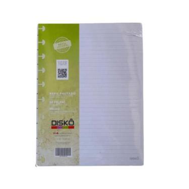 Imagem de Refil de Folhas p/ Caderno de Disco 50 Fls RF22C062 - Disko