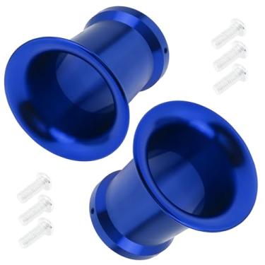 Imagem de Windance 2 peças 50 mm 5.0 cm carburador filtro de ar trompete velocidade pilha funil competitivo para PE VM 21 mm 24 mm 26 mm 28 mm 30 mm, copo de buzina de vento de entrada de carburador de alumínio