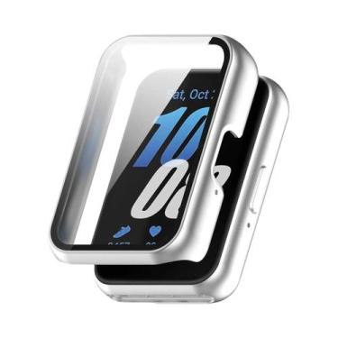 Imagem de Capa Protetora Fosca Samsung Galaxy Fit3 com Moldura de PC e Vidro Tem