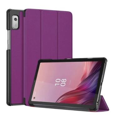 Imagem de Capa couro resistente para Lenovo Tab M9 - 9 polegadas - Genérica