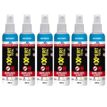 Imagem de 6Un Spray Repelente Nutriex Experte Total C/ 200ml Cada