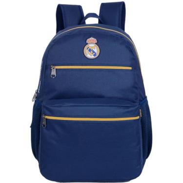 Imagem de Mochila Real Madrid Azul, Grande, Xeryus
