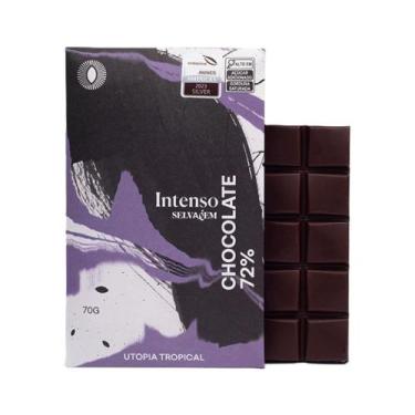 Imagem de Barra de Chocolate Utopia Tropical Intenso 72% Selvagem 70 g