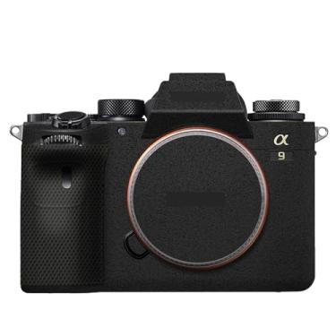 Imagem de Película de decalque para Sony A9 Película de vinil antirarranhões Mirrorless Camera Body Protective Sticker Coat A 9 (preto fosco)