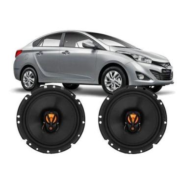 Imagem de Kit Alto Falante Original Jbl Dianteiro Hb20s 100wrms Som, Preto/Laran