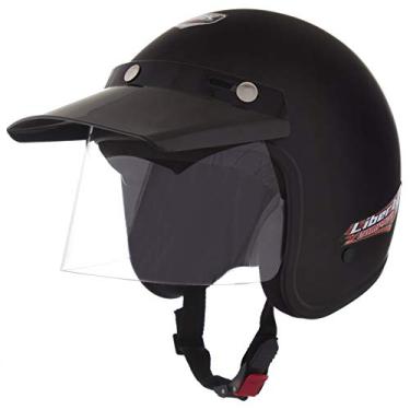 Imagem de Pro Tork Capacete Liberty Compact 56 Preto Fosco