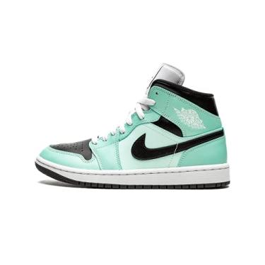 Imagem de Jordan Womens WMNS Air Jordan 1 MID BQ6472 300 Aqua Black - Size 12W