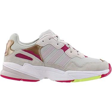 Imagem de Tênis infantil masculino Adidas Yung-96, Grey/Orchid Tint/Cloud White, 7 Big Kid
