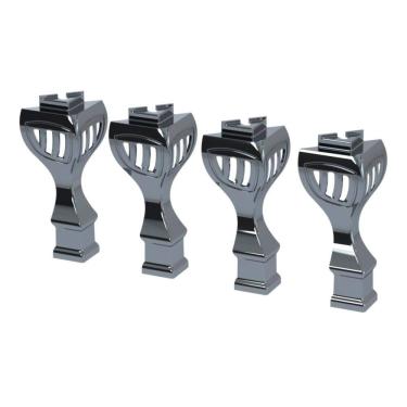 Imagem de Conjunto Pe Cromado para Fogao a Lenha Venax Sem Gabinete