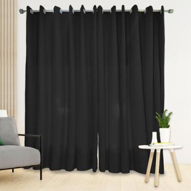 Imagem de Cortina Manu Sala e Quarto 4,00 x 2,50 Várias Cores - DH Enxovais, Pre