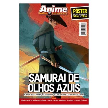 Imagem de Superpôster Anime Invaders - Samurai De Olhos Azuis