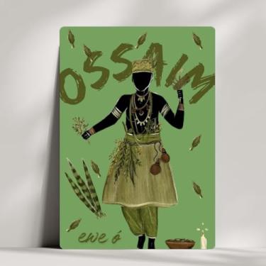 Imagem de Coleção 18 Quadros Decorativos Orixás Giz - Oxum, Oxóssi, Ogum, Iemanjá, Oxalá e Xangô... Umbanda - 20x14cm (Ossaim)