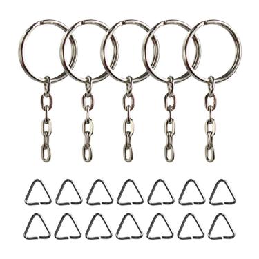 Imagem de Argola 23mm Com Elos Para Chaveiro Chave 1300 Unidades