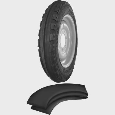 Imagem de Kit Pneu 400-15 Mtf2 4 Lonas Maggion + Camara