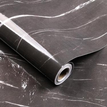 Imagem de Adesivo Vinílico Impermeavel HD Mod Pedra Marmore Cinza Win - Open Sta