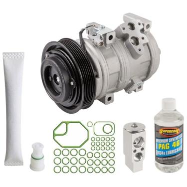 Imagem de Compressor AC e kit de reparo A/C para Toyota Camry Avalon Solara Highlander V6 Lexus RX300 ES300 ES330 - BuyAutoParts 60-80230RK