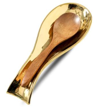 Imagem de Tikooere Descanso De Colher Cerâmica Para Fogão, Suporte Grande 8,7 Polegadas Balcão Cozinha, Utensílios Porcelana Presente Ação Graças E Natal, Lavável Na Máquina Lavar Louça Resistente Ao Calor, D