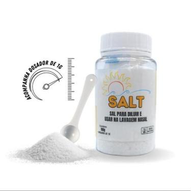 Imagem de Sal Sem Iodo Ultrafino Para Diluir Lavagem Nasal 100g - Ecommerce Farm