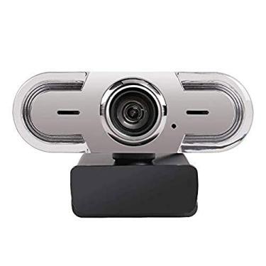 Imagem de Webcam HD 1080p USB Câmera de computador com microfone, webcam portátil ou de mesa, webcam para videochamadas, gravação e conferência, adequada para equipamentos de computador doméstico
