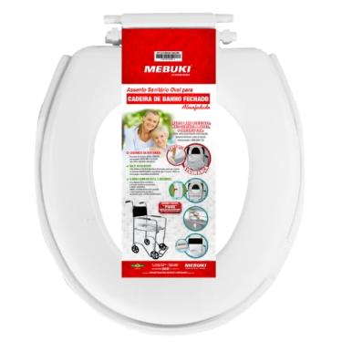 Imagem de Assento Oval Almofadado Para Cadeira De Banho Idoso
