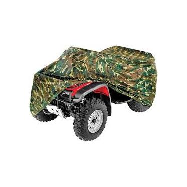 Imagem de Capa para quadriciclo à prova d'água de alta resistência 420 Denier CAMO colorida - cabe até 254 cm de comprimento - Polaris, Suzuki, Yamaha, Kawasaki, Honda, ATV Cover Rancher, Foreman, FOURTRAX