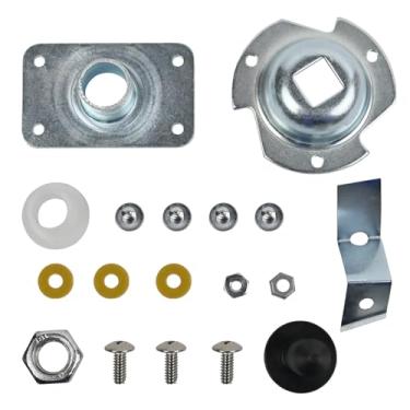 Imagem de Kit de rolamento de tambor traseiro da secadora WE25X205 serve para GE Hotpoint WE25M40 AP2619300 PS267529 WE25M40 PS267583 AP2619102