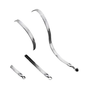 Imagem de Colar de Cobra Banhado a Ouro - Aço Inoxidável, à Prova d'Água e na Mo