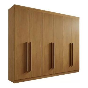 Imagem de Guarda Roupa Da Vinci Plus 6 Portas Cinamomo 100% Mdf D'doro - D'Doro 