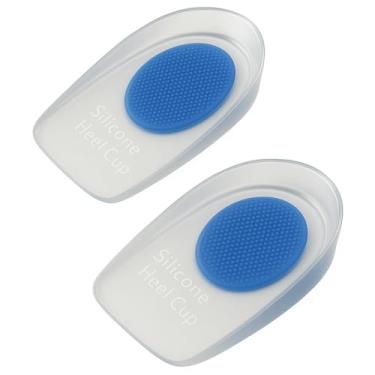Imagem de Calcanheira de Silicone Ortopédica para Esporão e Alívio de Dor no Calcanhar – Par