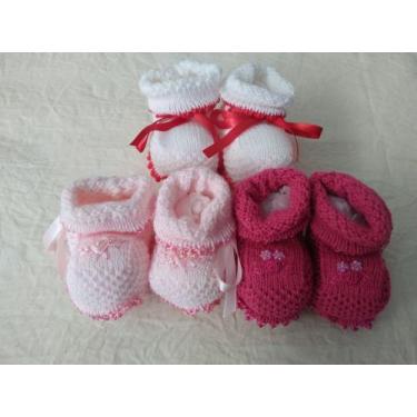 Imagem de Sapatinho resem nascido 3 corres - Armarinhos