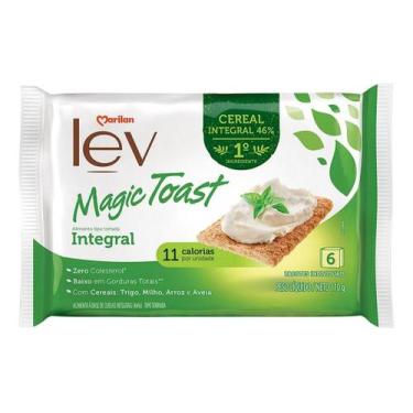 Imagem de Kit c/ 6 Torrada Integral Lev Magic Toast Marilan 110g