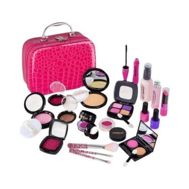 Imagem de Conjunto De Maquiagem De Princesa Para Meninas Fingir Brincar Brinqued