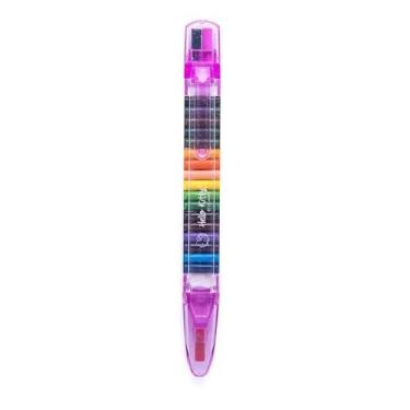 Imagem de Giz De Cera Caneta Troca Ponta 20 Cores Hello Kitty Blister Und Leo&Le