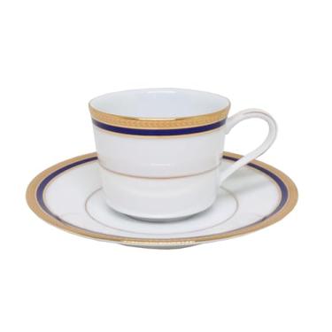 Imagem de Jogo de xícaras de café em porcelana de altissima qualidade da marca japonesa Noritake. Composto por 6 xícaras e 6 pires.